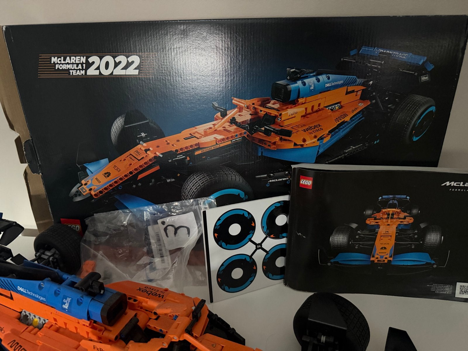 LEGO Technic McLaren Formule 1 42141, Gebruikt, Verzenden, Lego, Complete set