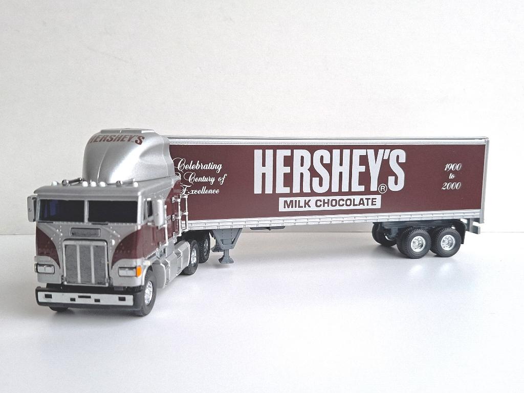 Dinky Freightliner C.D.E. Tractor Trailer. Hershey's, scarce, Ophalen of Verzenden, Nieuw, Auto, Dinky Toys