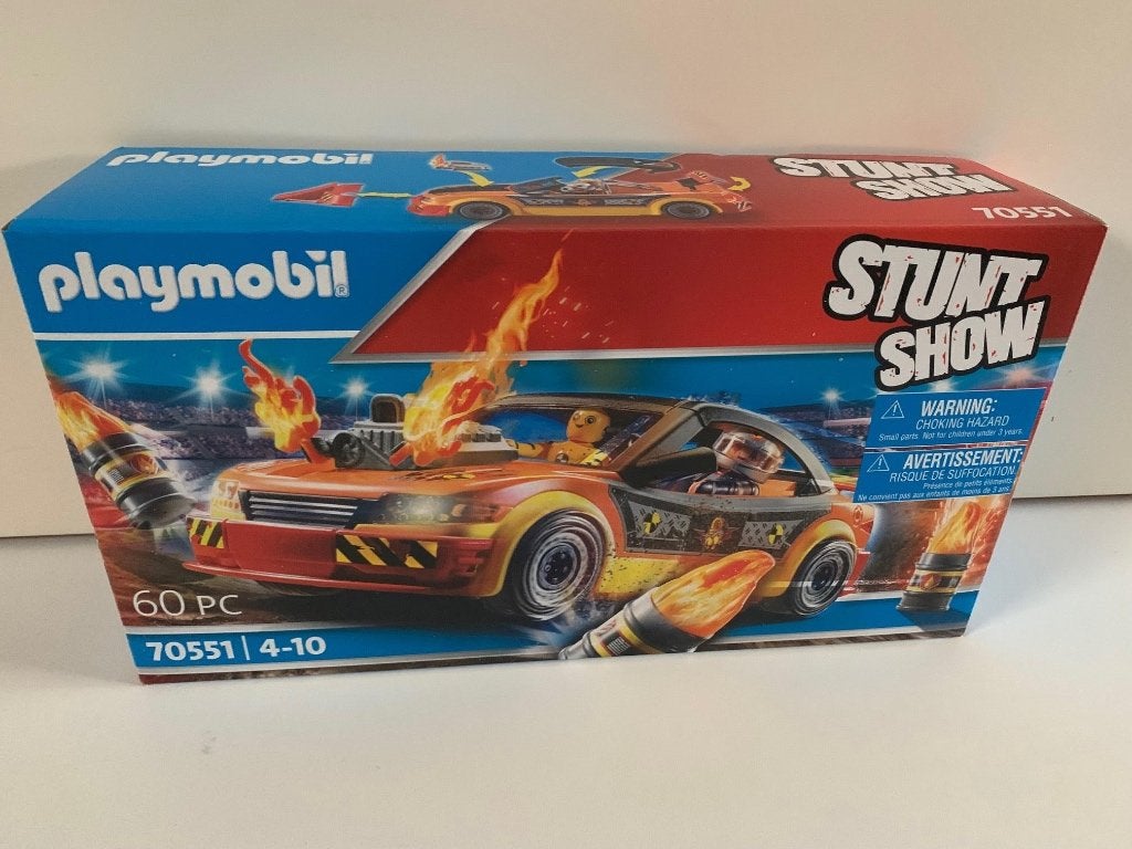 Playmobil Stuntshow Crashcar 70551, Ophalen, Nieuw