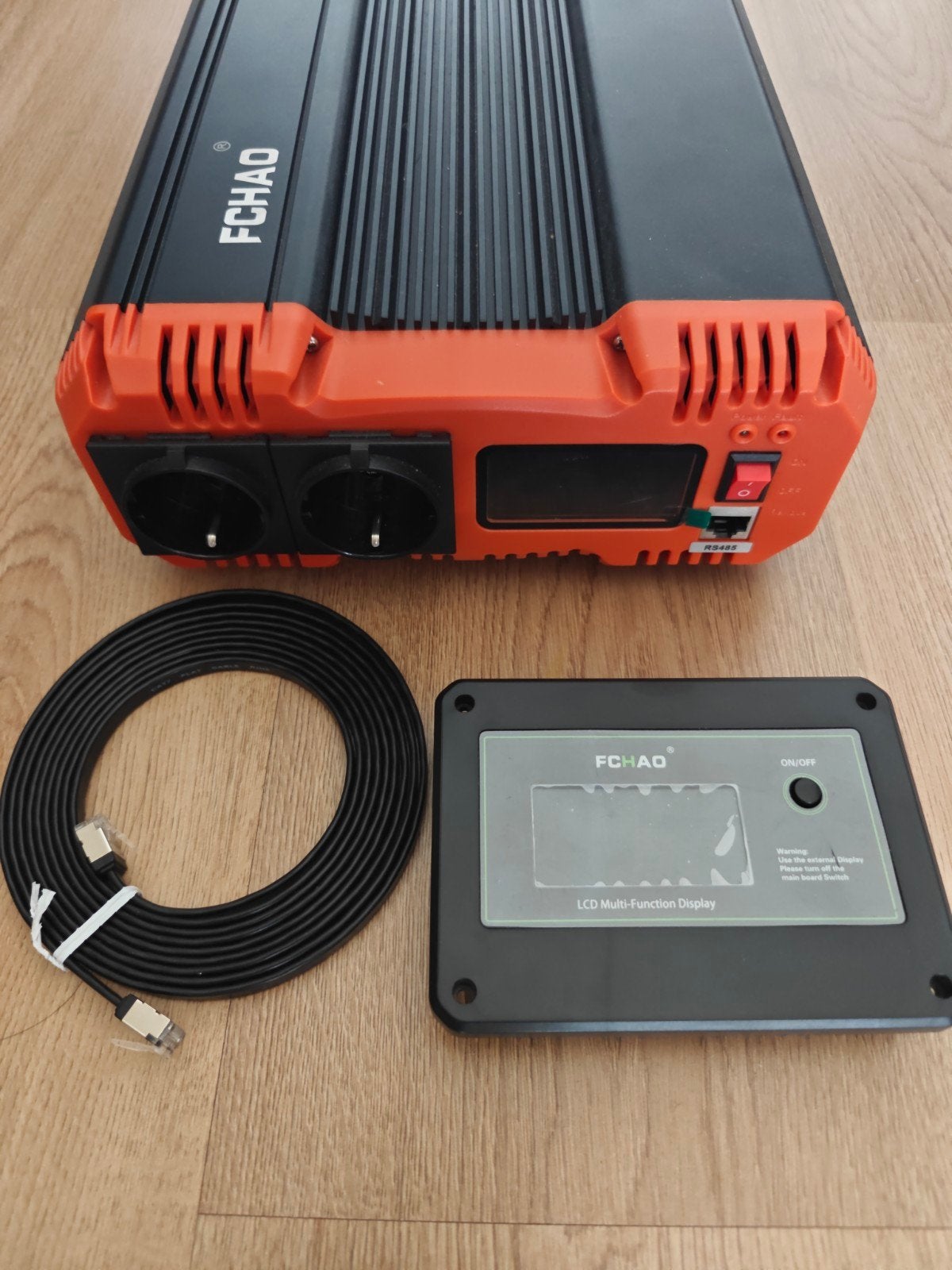 FCHAO 3000W Pure Sinus Omvormer met LCD Display, Ophalen, Zo goed als nieuw, Overige typen