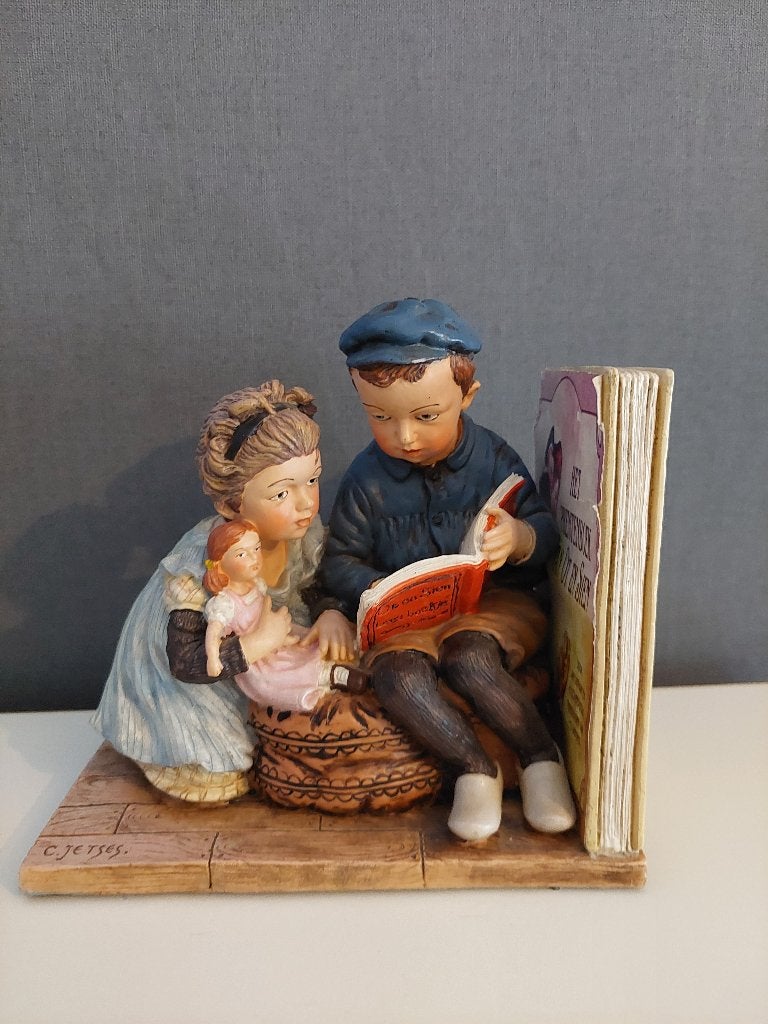 Boekensteun ot en sien, Verzamelen, Beelden en Beeldjes, Ophalen of Verzenden, Zo goed als nieuw