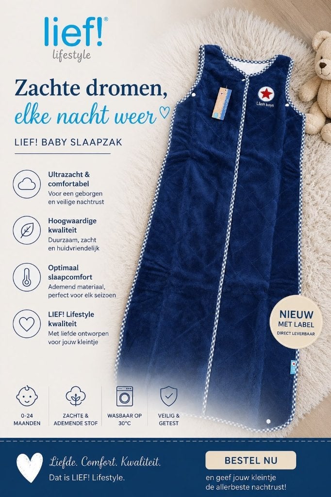 Lief slaapzak, Nieuw, Ophalen of Verzenden, Slaapzak, Blauw