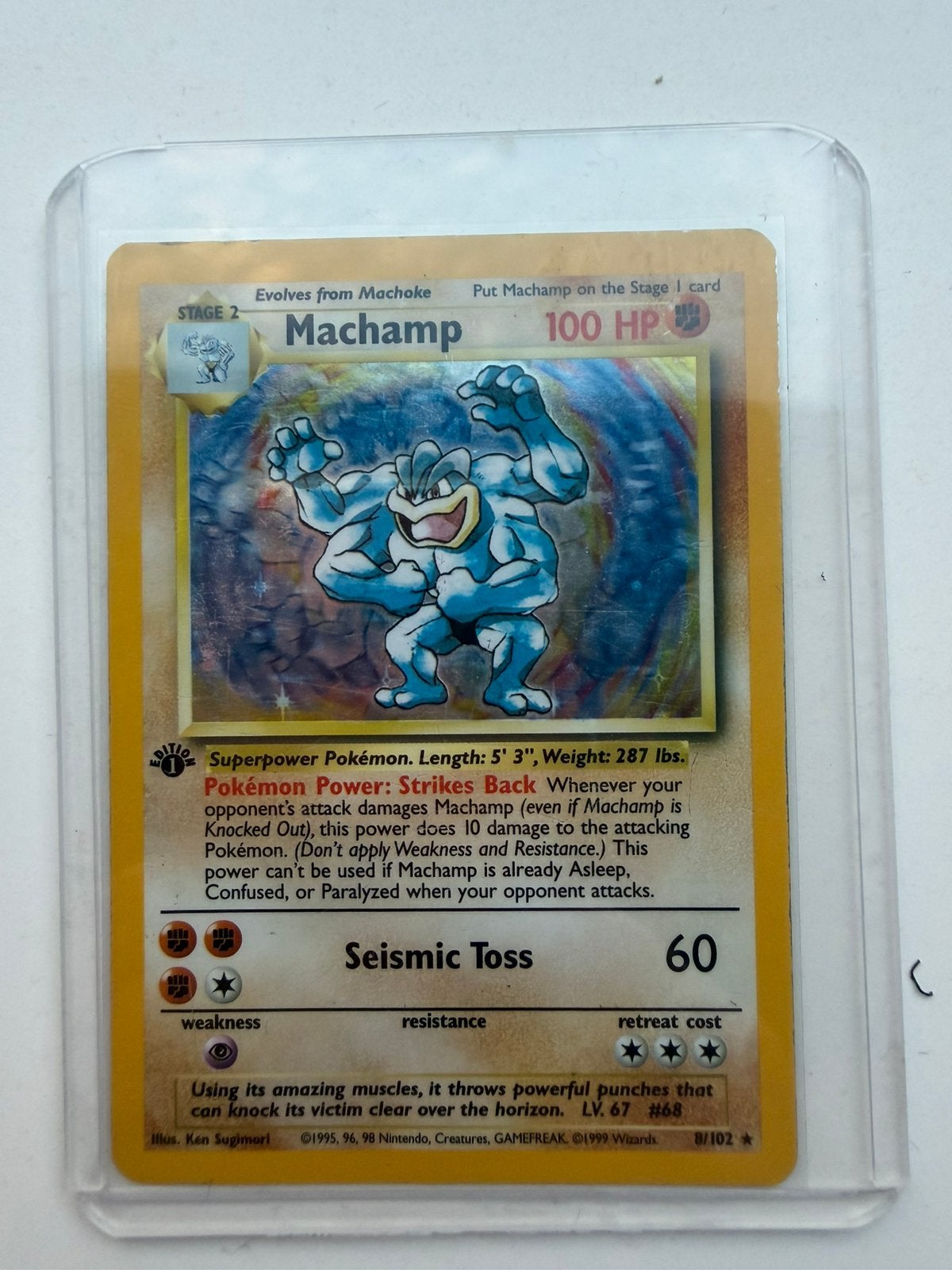 Machamp pokemon kaart, Ophalen, Nieuw