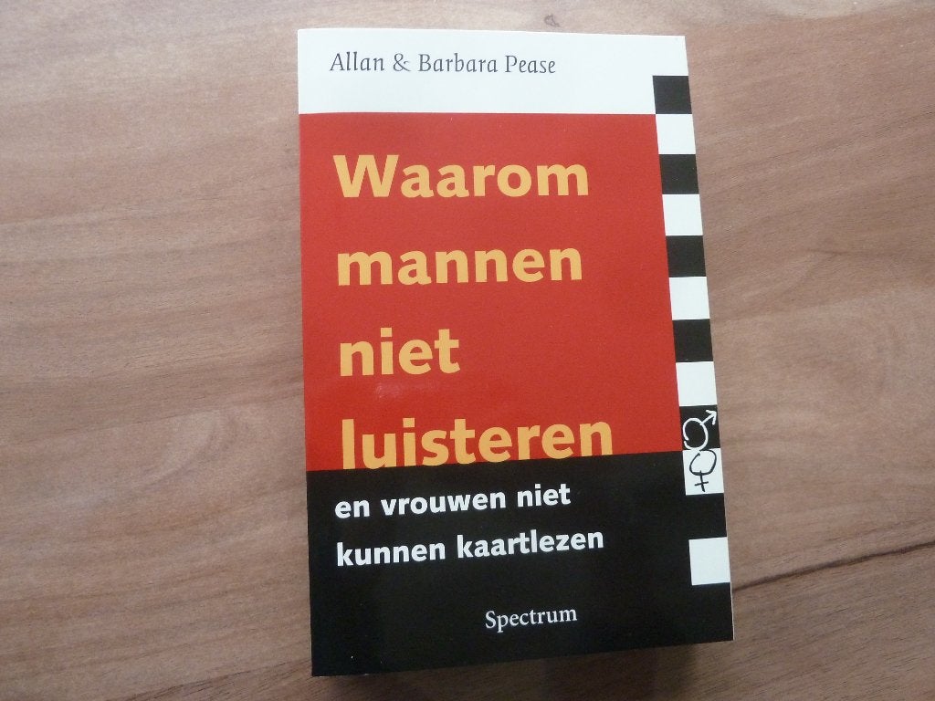 Allan & Barbara Pease - Waarom mannen niet luisteren, Ophalen of Verzenden, Zo goed als nieuw, Sociale psychologie