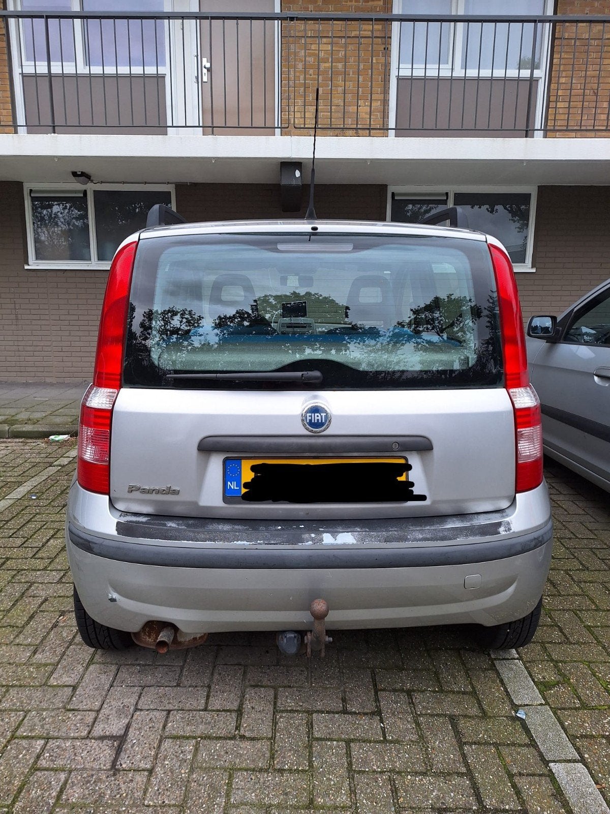 Fiat Panda 1.2 44KW 60PK 2005 Grijs, Voorwielaandrijving, Origineel Nederlands, Handgeschakeld, Particulier