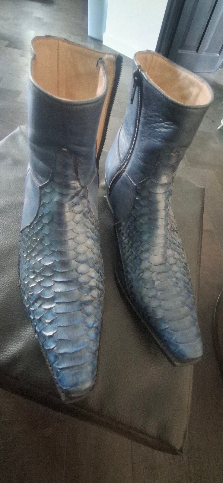 Sendra Boots maat 45 - Zo goed als nieuw, Sendra, Blauw, Boots, Ophalen of Verzenden