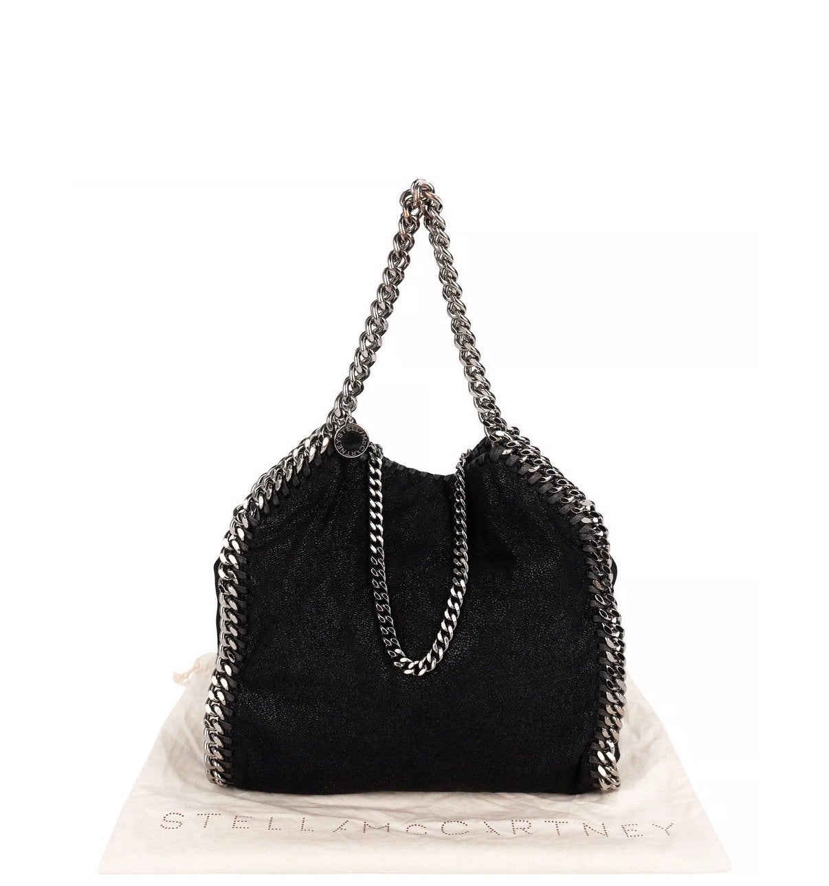 Stella McCartney Falabella Tote Zwart authentiek, Ophalen of Verzenden, Gebruikt, Zwart, Handtas