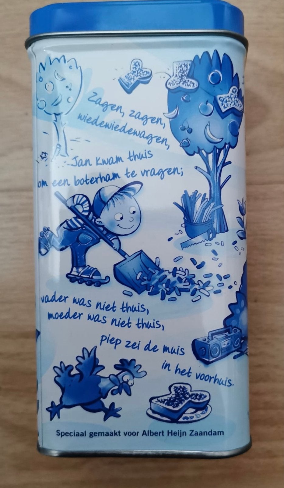 Nieuw Albert Heijn Zaandam Snoepblik met Kinderliedjes, Ophalen of Verzenden, Nieuw