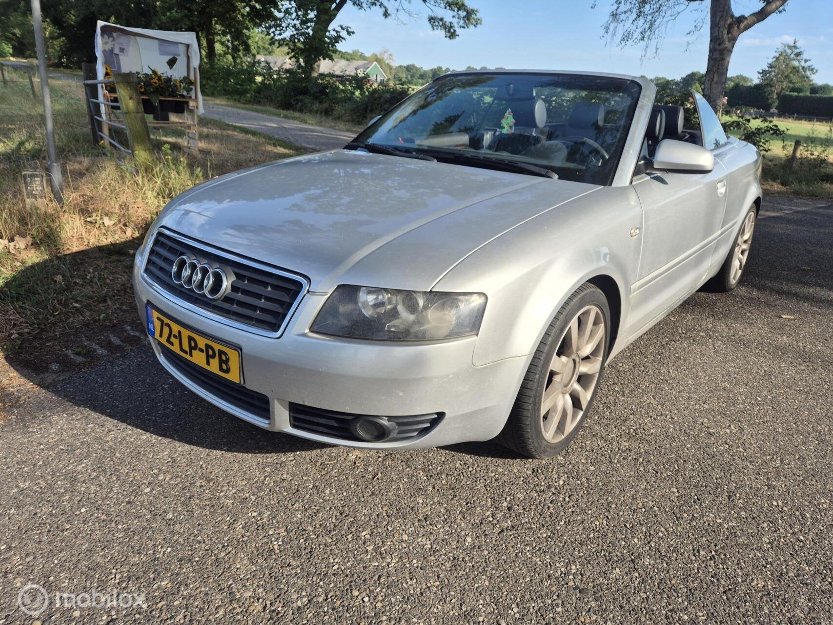 Audi A4 Cabriolet 2.4 V6 Exclusive 2003, Auto's, Audi, Bedrijf, Te koop, A4, ABS, Airbags, Airconditioning, Alarm, Automatische klimaatregeling