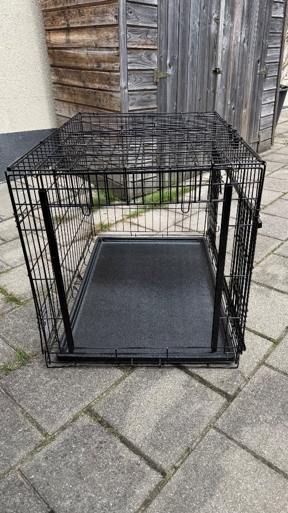 Adori Bench Met 2 Schuifdeuren Zwart - 91x61x69 cm, Ophalen, Gebruikt