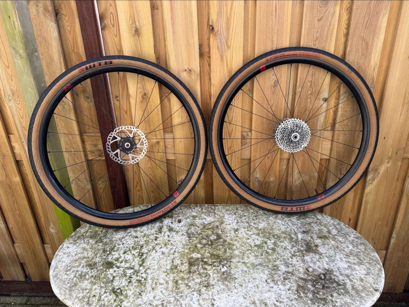 Fulcrum Racing RED Gravel/Allroad Wielset met WTB banden, Fietsen en Brommers, Fietsonderdelen, Wiel, Gebruikt, Ophalen of Verzenden