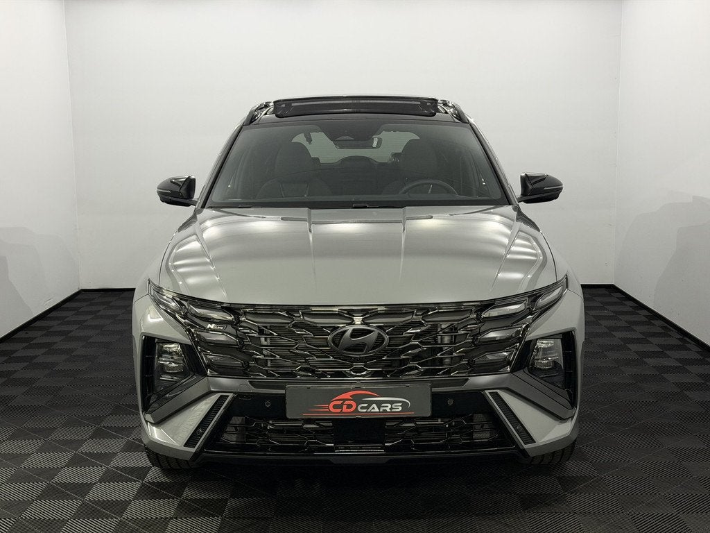 Hyundai Tucson 1.6 T-GDI PHEV N Line Sky 4 AWD Plug-in Pano,, Auto's, Hyundai, Gebruikt, 4 cilinders, Leder en Stof, Adaptive Cruise Control