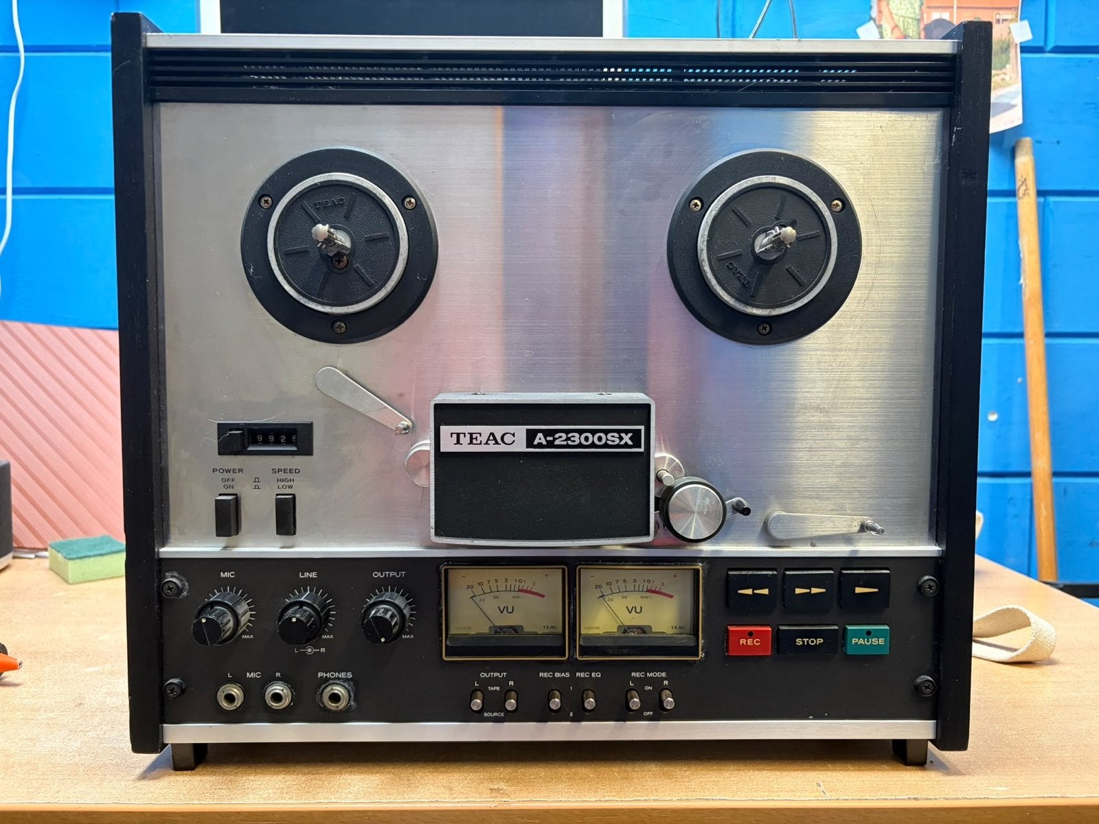 Teac A-2300SX Tapedeck, Ophalen, Met banden, Onbekend, Onbekend
