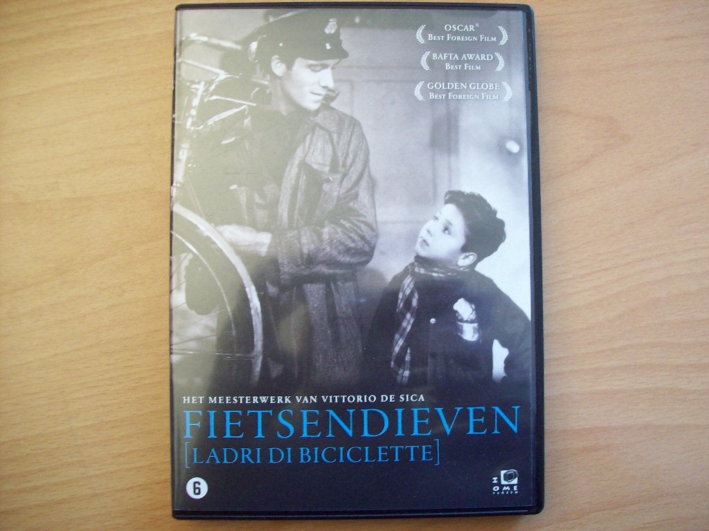 Fietsendieven (Ladri di Biciclette) Vittorio de Sica, 1948, Cd's en Dvd's, Dvd's | Klassiekers, Nederlands, Drama, Ophalen of Verzenden