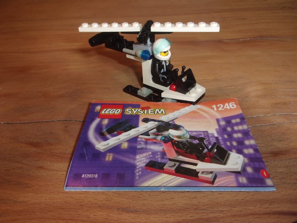 Lego Town 1246-1 Helicopter uit 1999, Gebruikt, Overige thema's, Lego, Ophalen of Verzenden