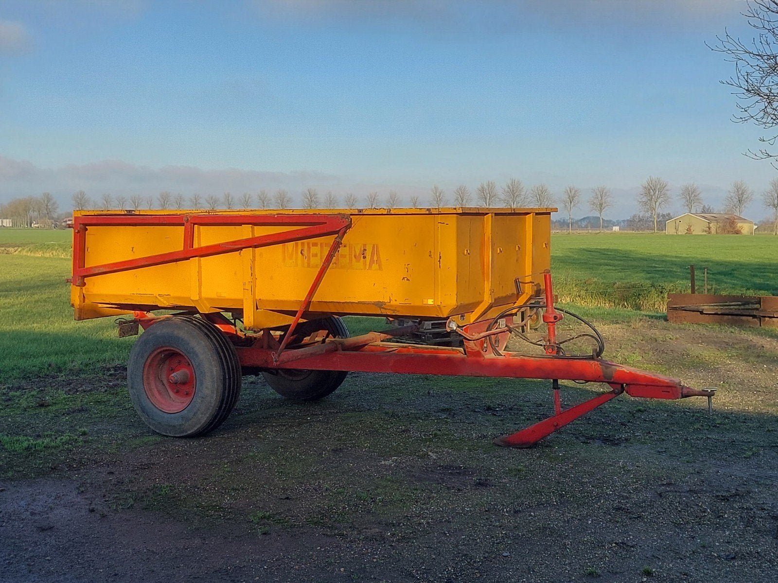 Medema HS60 kiepkar., Ophalen, Transport