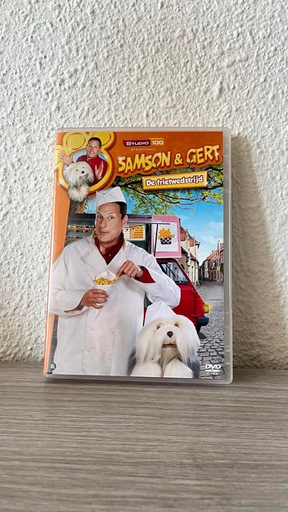 Samson & Gert - De Frietwedstrijd DVD, Cd's en Dvd's, Dvd's | Kinderen en Jeugd, Alle leeftijden, Ophalen of Verzenden, Gebruikt