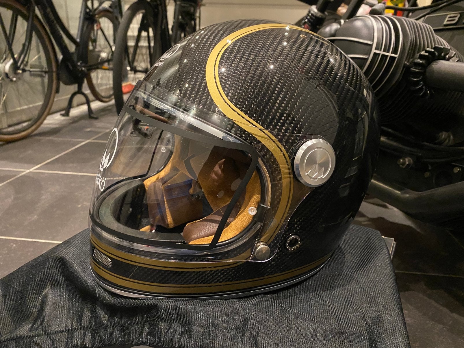Marko carbon helm Full Moon NIEUW, XS, Ophalen of Verzenden, Integraalhelm, Nieuw met kaartje