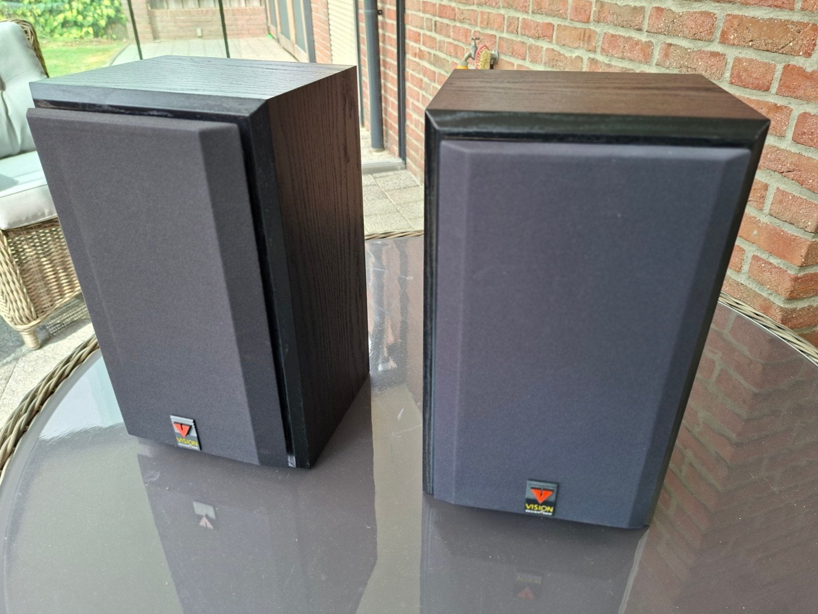 Bowers & Wilkins Vision DS1 in nieuwstaat !, Ophalen, Zo goed als nieuw, Boekenplank luidspreker, Bowers & Wilkins (B&W)