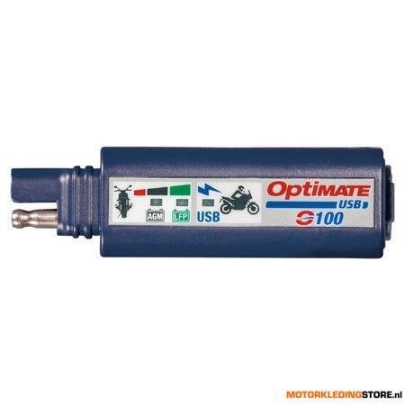 Tecmate Optimate O-100 SAE USB-oplader 2400 mA, N.v.t., Ophalen of Verzenden, Nieuw met kaartje