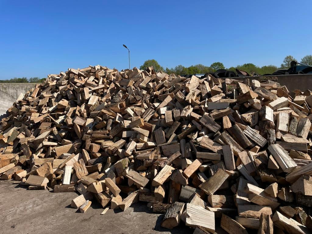 Gekloofd haardhout, 3 tot 6 m³, Ophalen, Eikenhout, Blokken