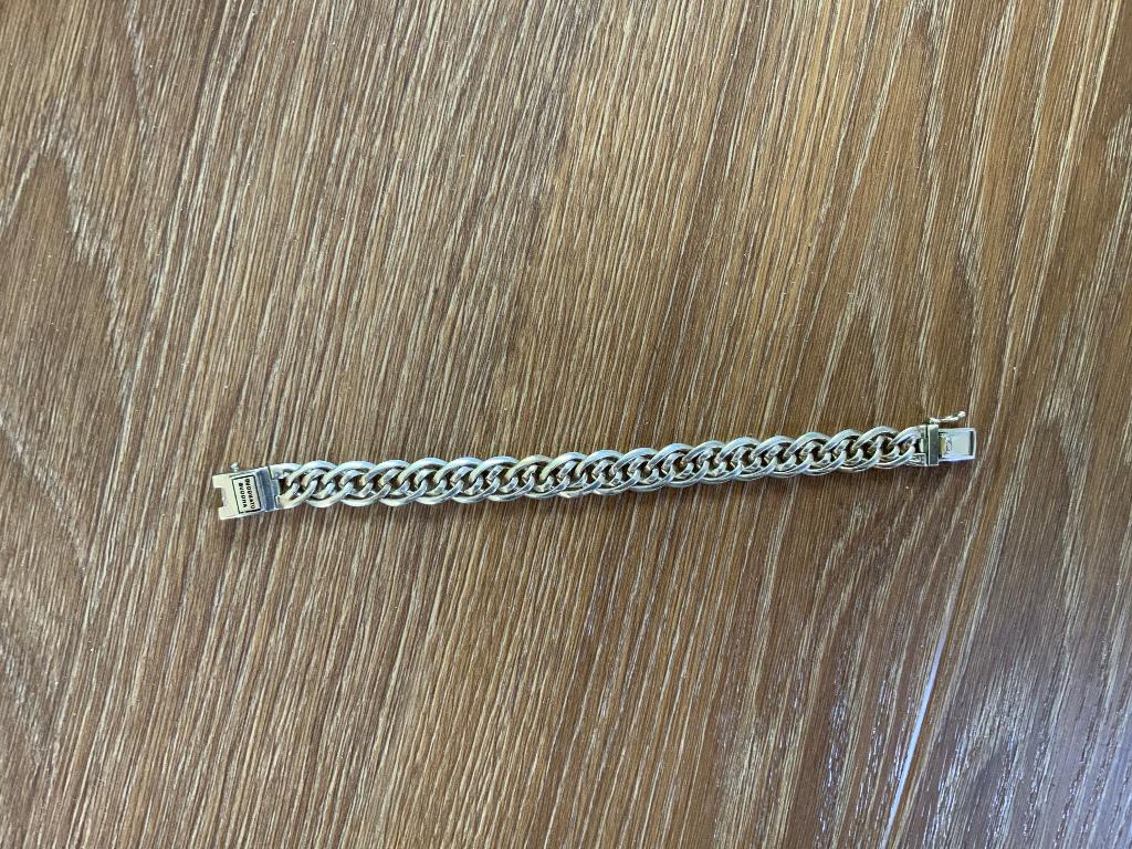 Buddha to Buddha armband, Sieraden, Tassen en Uiterlijk, Armbanden, Ophalen of Verzenden, Zo goed als nieuw, Zilver, Zilver