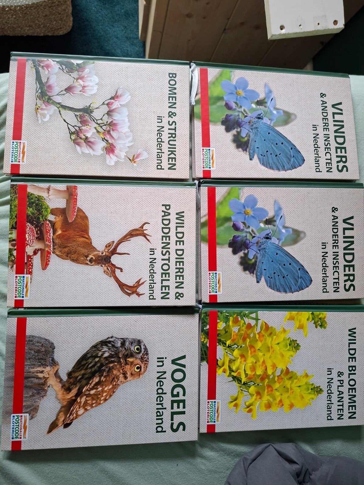 Natuurboeken Verzameling - Postcode Loterij, Ophalen of Verzenden, Zo goed als nieuw, Natuur algemeen