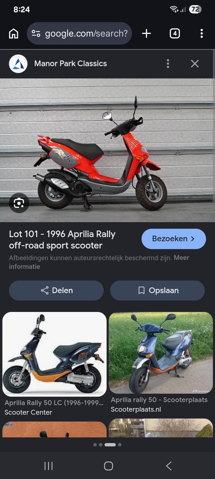 Gezocht een aprilia rally lc/ac  een aprillia sr of beta ark, Ophalen, Gebruikt, Aprilia