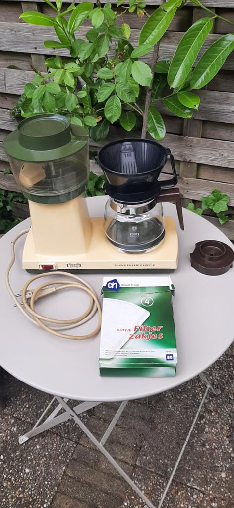 Vintage Technivorm Koffiezetapparaat Jaren '60 - Retro Desig, Witgoed en Apparatuur, Koffiezetapparaten, Gebruikt, Koffiemachine