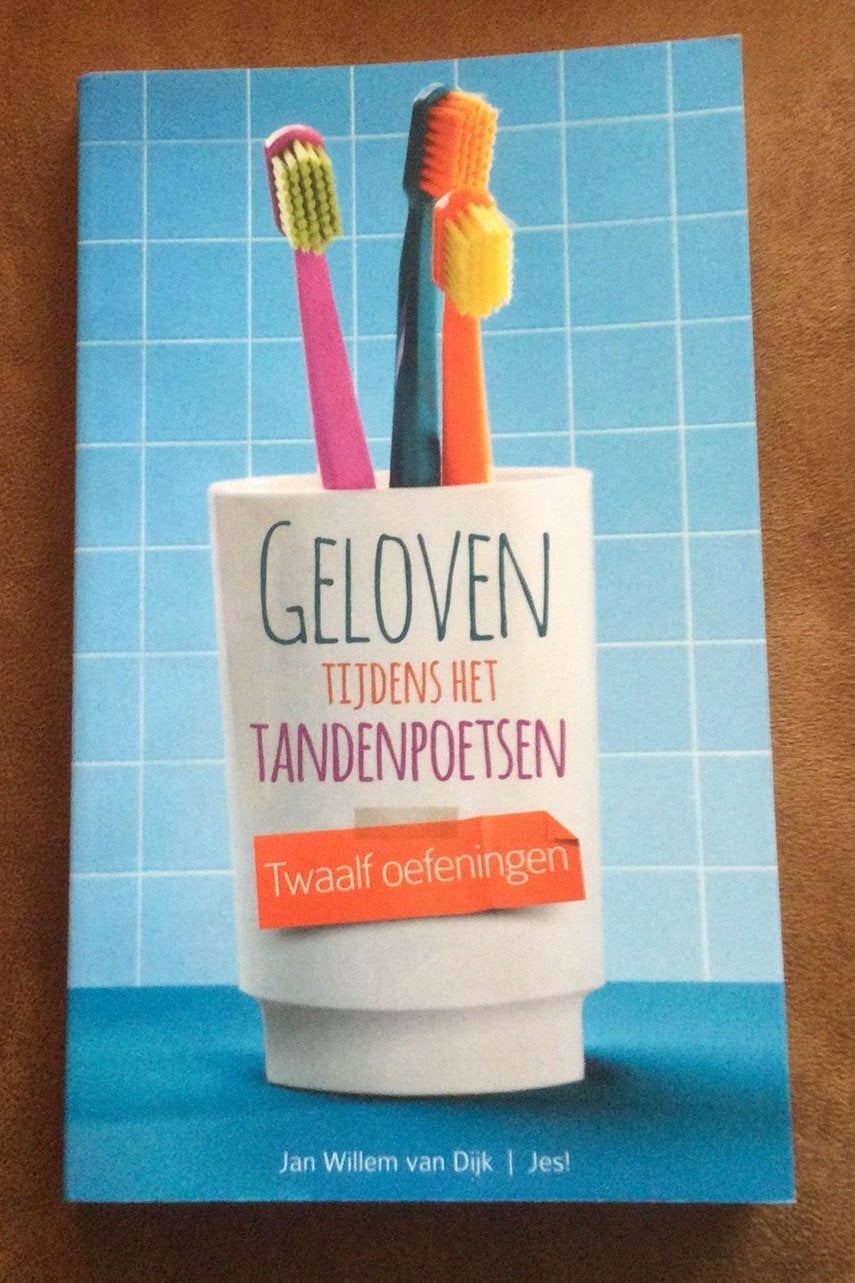 Geloven tijdens het tandenpoetsen - Jan Willem van Dijk, Ophalen of Verzenden, Zo goed als nieuw, Christendom | Katholiek