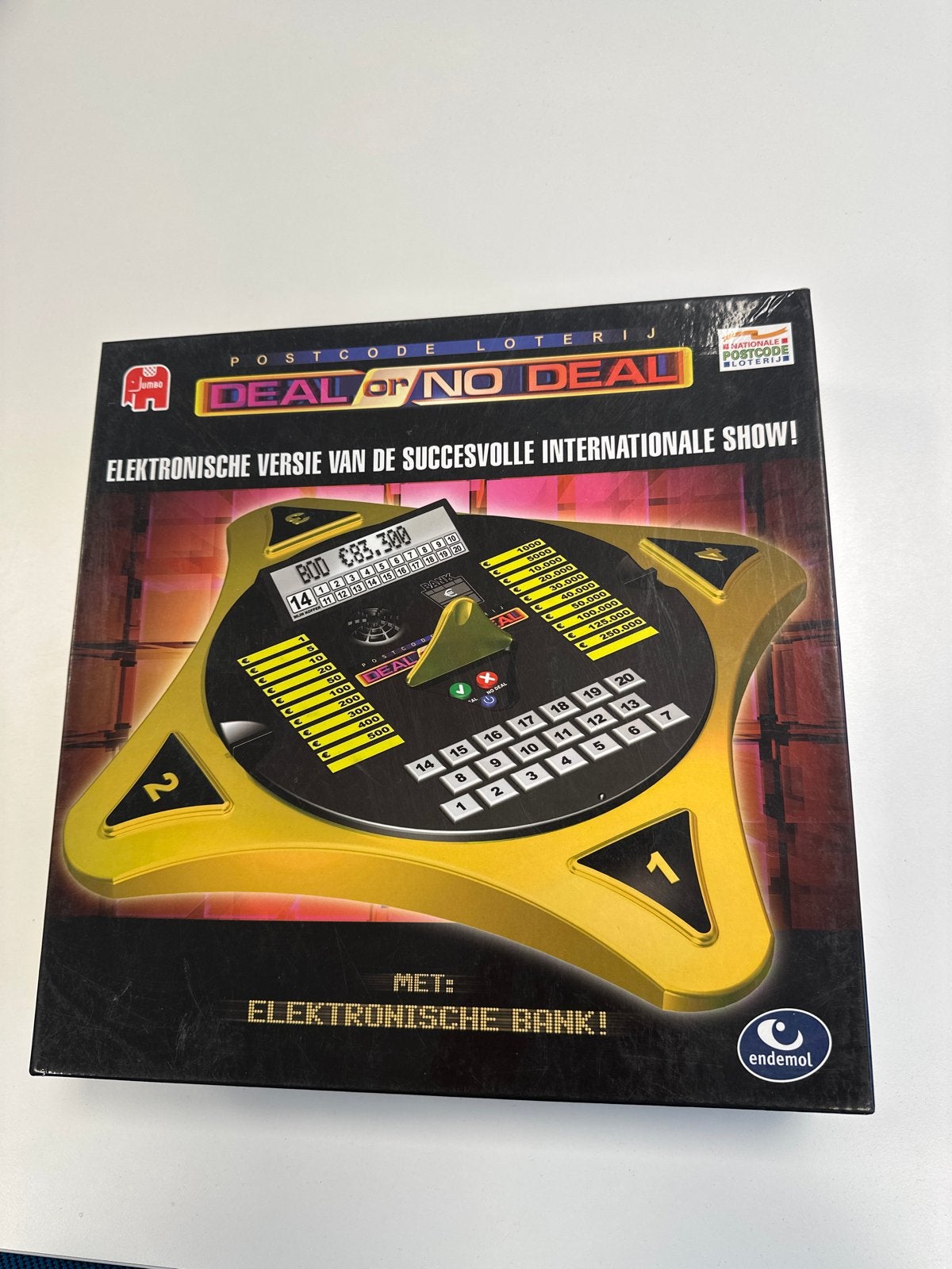 Deal or No Deal Elektronische Versie Postcode Loterij, Drie of vier spelers, Ophalen of Verzenden, Zo goed als nieuw