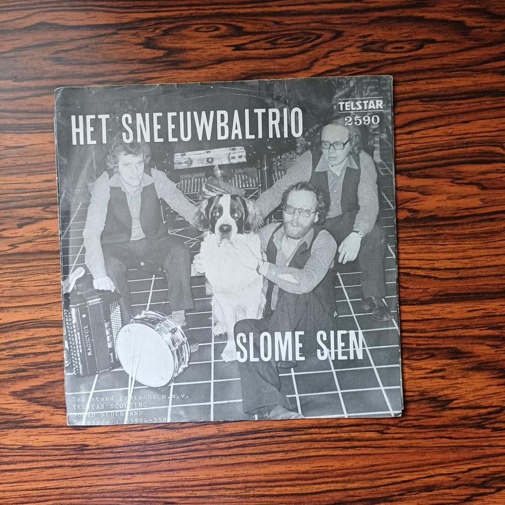 Het Sneeuwbal trio - Slome Sien single, Ophalen of Verzenden