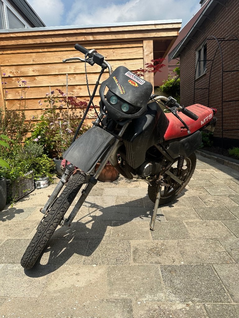 Honda MT5 mét kenteken, Fietsen en Brommers, Brommers | Honda, Ophalen, Gebruikt, Maximaal 45 km/u, 49 cc
