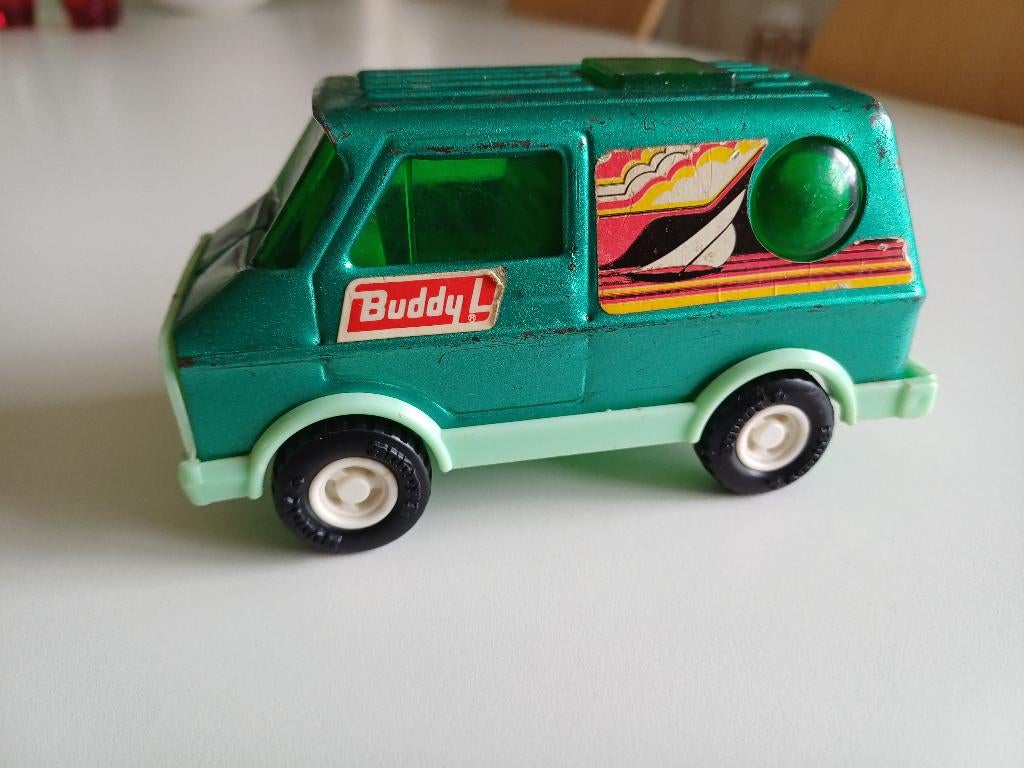 Vintage buddy L busje, Verzamelen, Speelgoed, Gebruikt, Ophalen of Verzenden