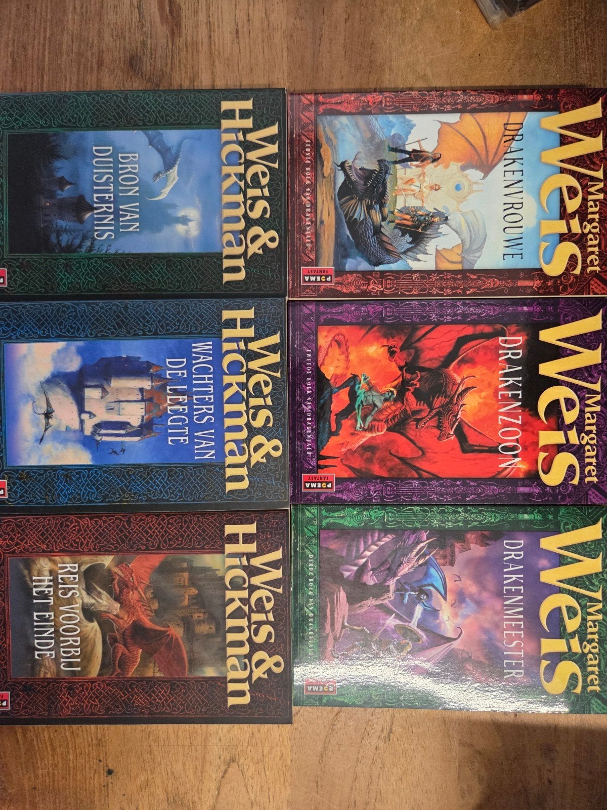 Dragonlance Boekenreeks - Weis & Hickman (6 delen), Boeken, Ophalen of Verzenden, Gelezen, Margaret Weis & Tracy Hickman