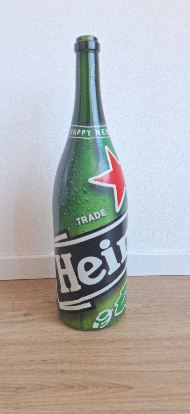 Heineken Millennium Fles 3liter- Decoratieve Reuzen Bierfles, Antiek en Kunst, Curiosa en Brocante, Ophalen of Verzenden