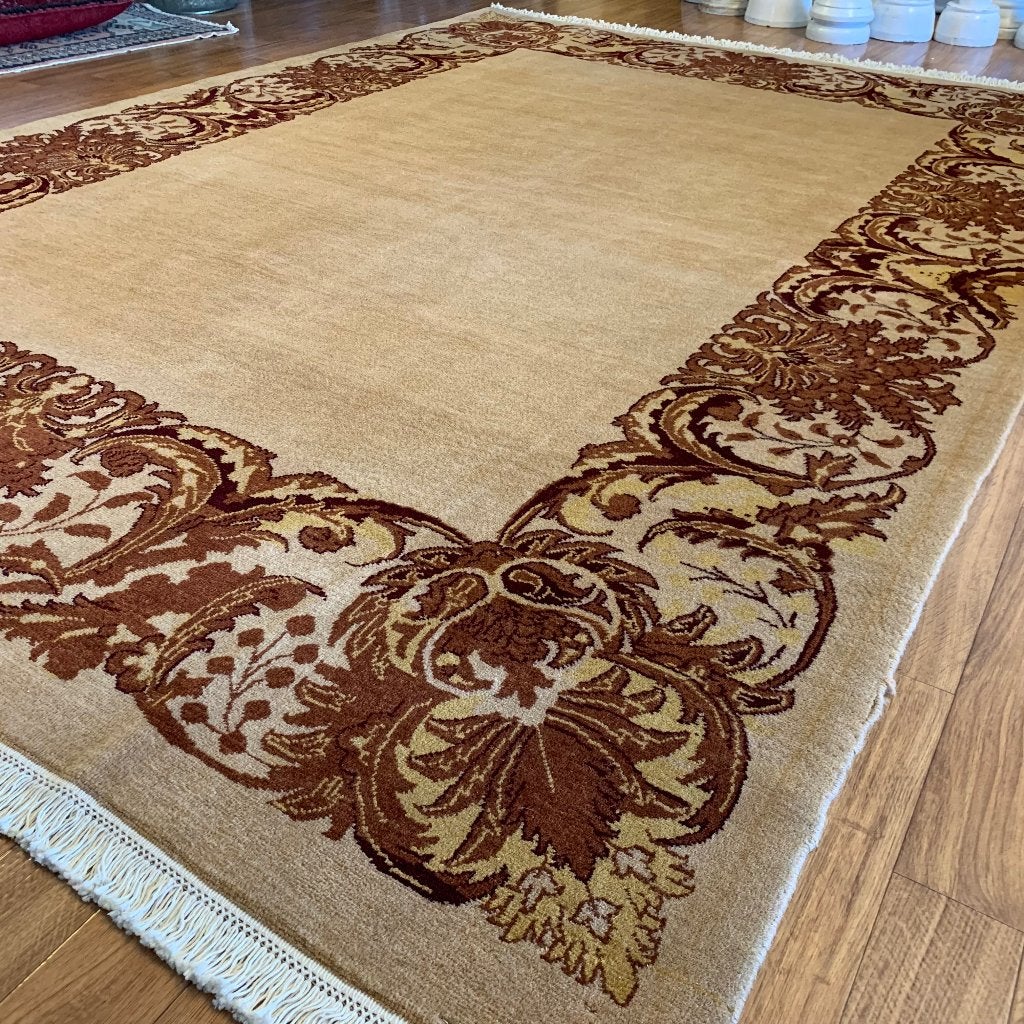 perzisch tapijt ziegler vloerkleed 250x177 - Gratis bezorgd, TTM Wonen, Meubels – (Perzische) Tapijten en Woonaccessoires, Bruin