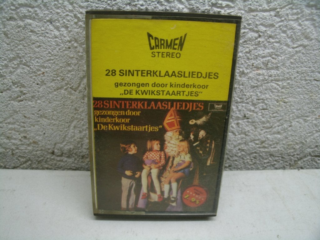 casba 16 28 sinterklaasliedjes de kwikstaartjes, Ophalen of Verzenden, Zo goed als nieuw, 1 bandje
