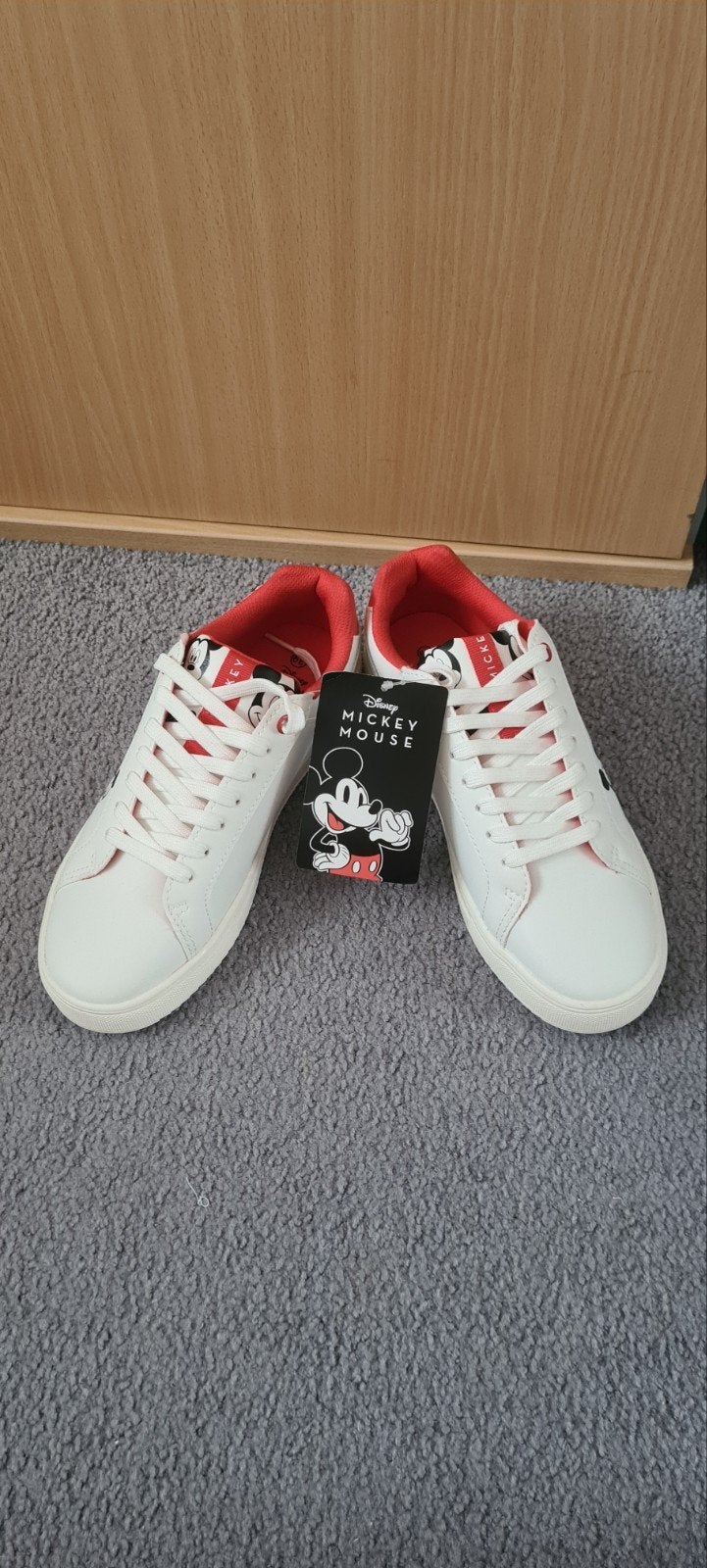 Nieuwe Disney Mickey Mouse Sneakers Maat 39, Wit, Nieuw, Ophalen of Verzenden, Sneakers of Gympen