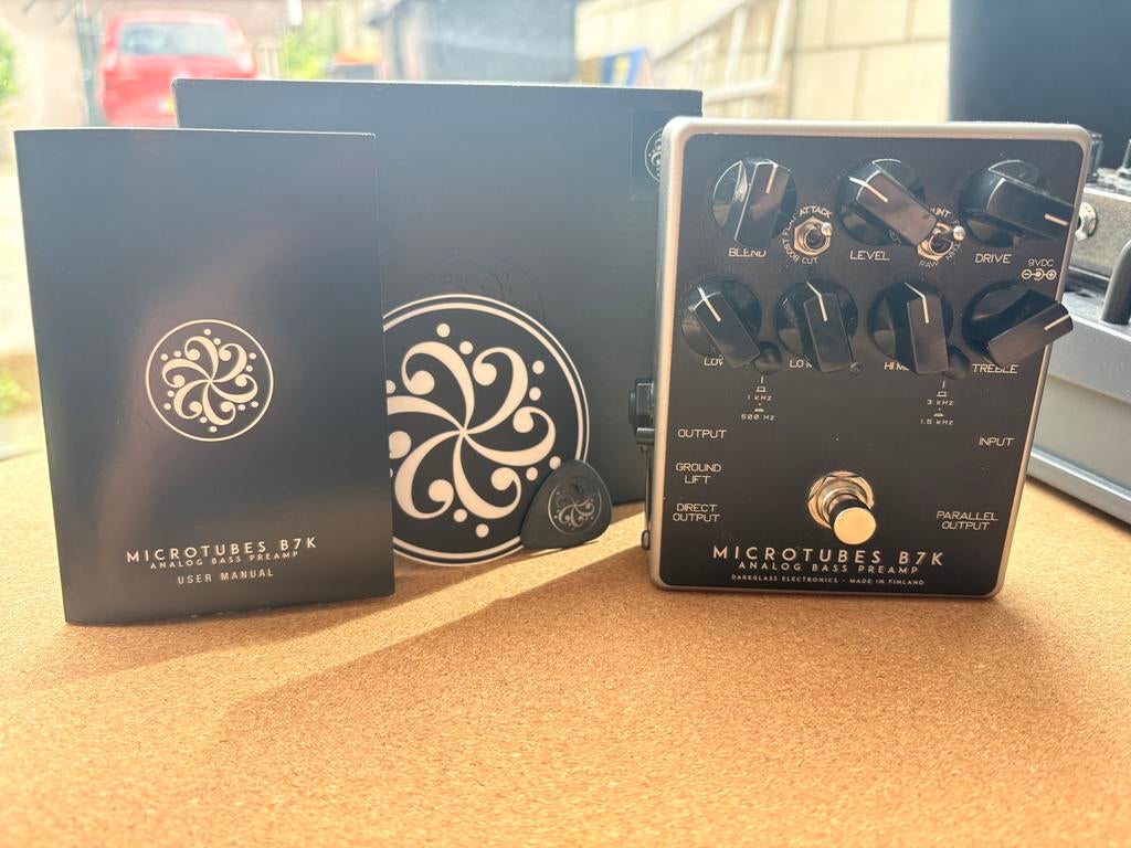 Darkglass Microtubes B7K Analog Bass Preamp, Muziek en Instrumenten, Effecten, Ophalen of Verzenden, Zo goed als nieuw, Distortion, Overdrive of Fuzz