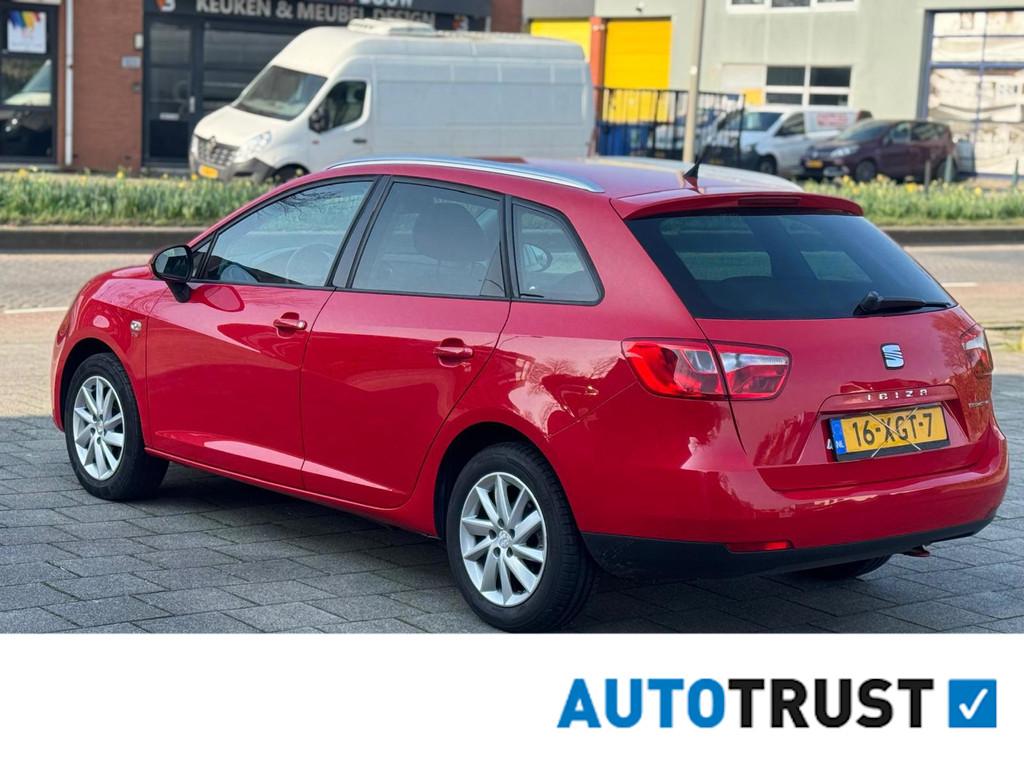 Seat Ibiza ST,2eigenaar, airco , km nap,cruise Controle,alum, Auto's, Seat, Voorwielaandrijving, Euro 5, 4 cilinders, Ibiza