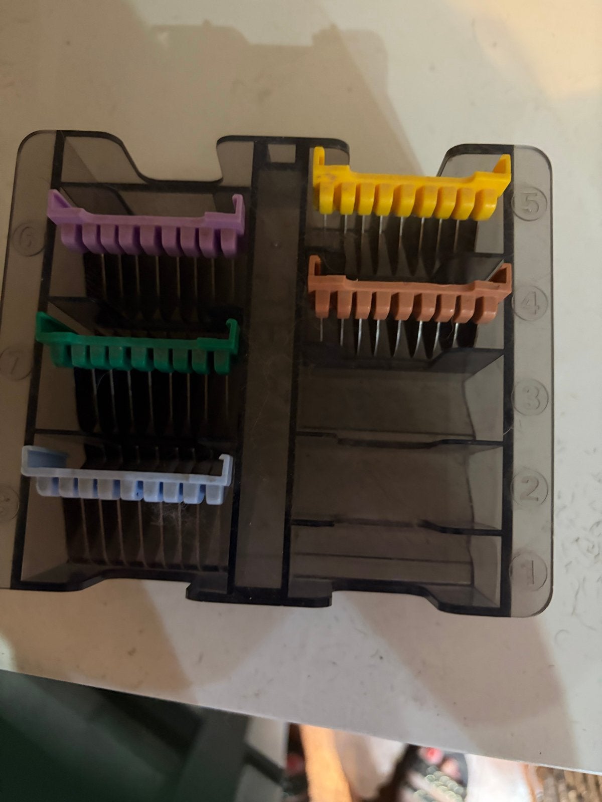 Set opzet kammen voor tondeuse, Ophalen of Verzenden, Gebruikt, Tondeuse