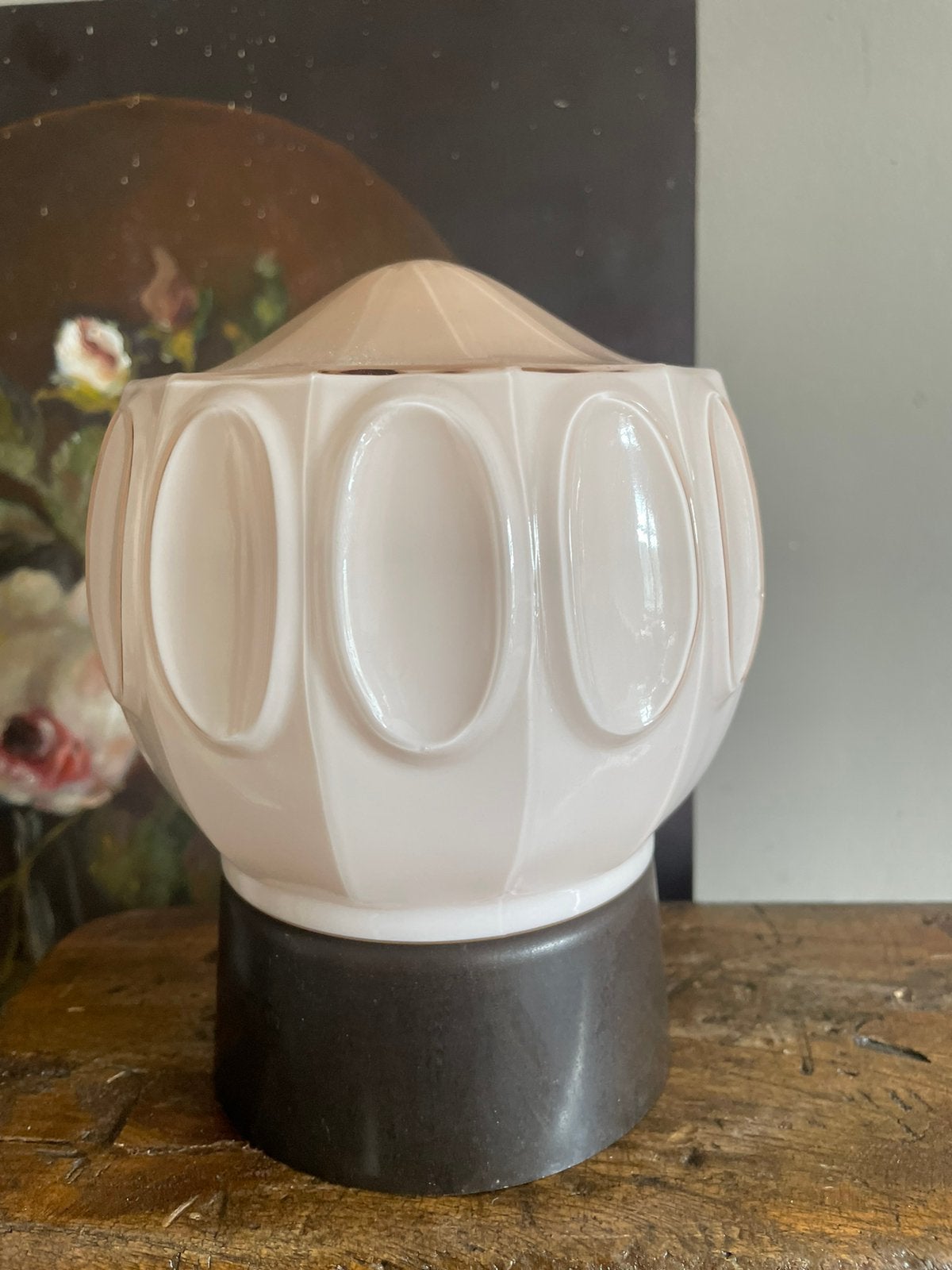 Roze thabur plafond lamp, Huis en Inrichting, Ophalen of Verzenden, Zo goed als nieuw