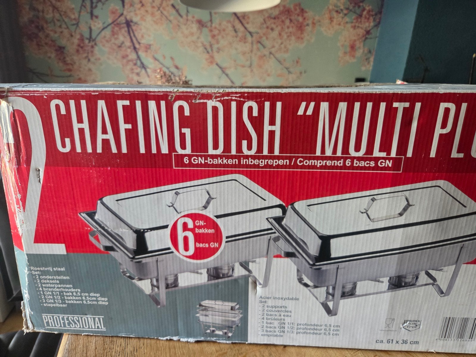 Chafing Dish "Multi Plus" - Roestvrij staal, Ophalen, Zilver, Metaal, Overige merken