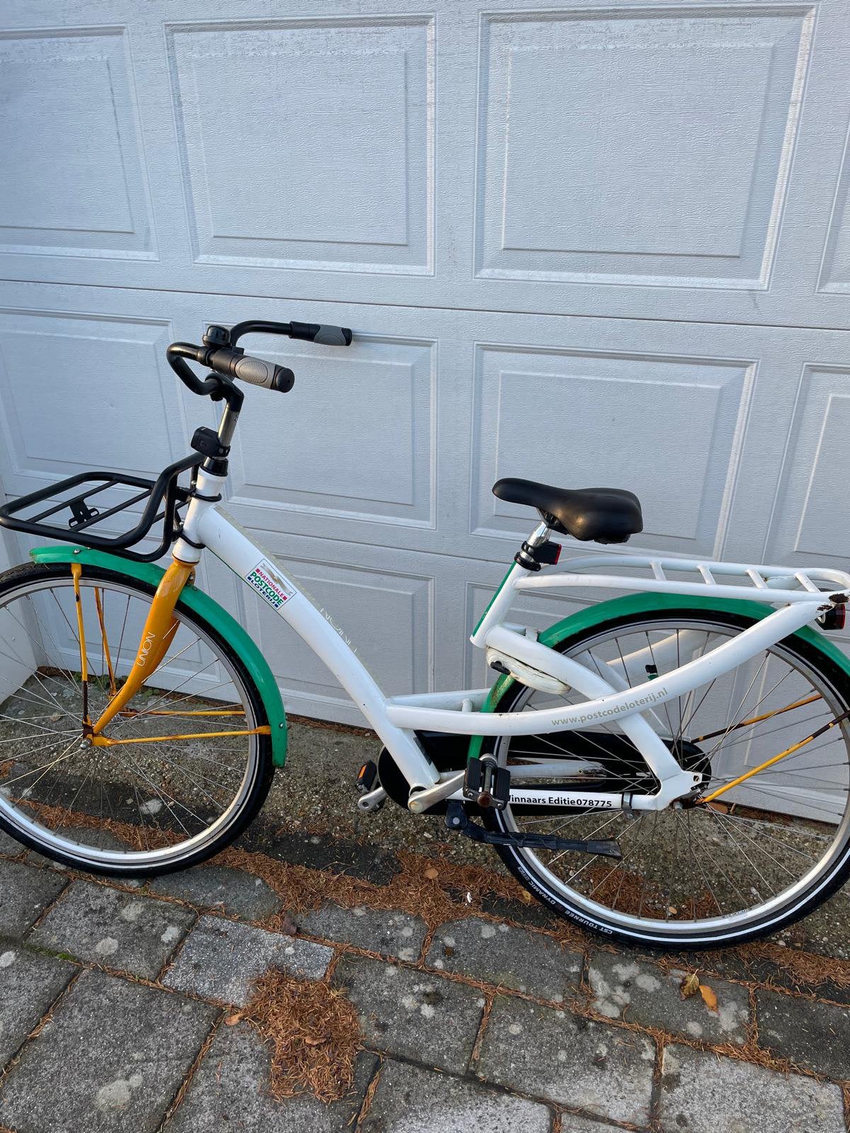 Postcodeloterij fiets, Fietsen en Brommers, Fietsen | Dames | Damesfietsen, Ophalen, Gebruikt, Overige merken