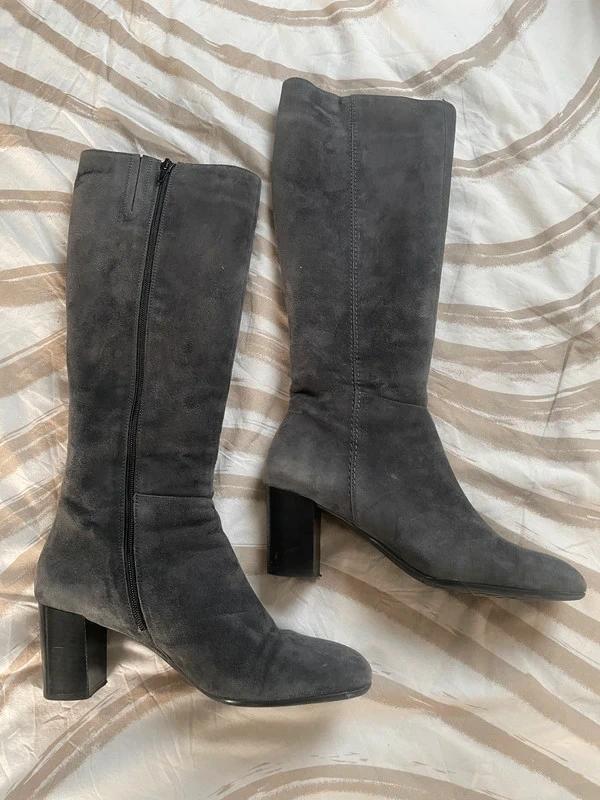 Lamica knielaarzen grijs maat 42, Kleding | Dames, Schoenen, Hoge laarzen, Lamica, Ophalen of Verzenden, Zo goed als nieuw