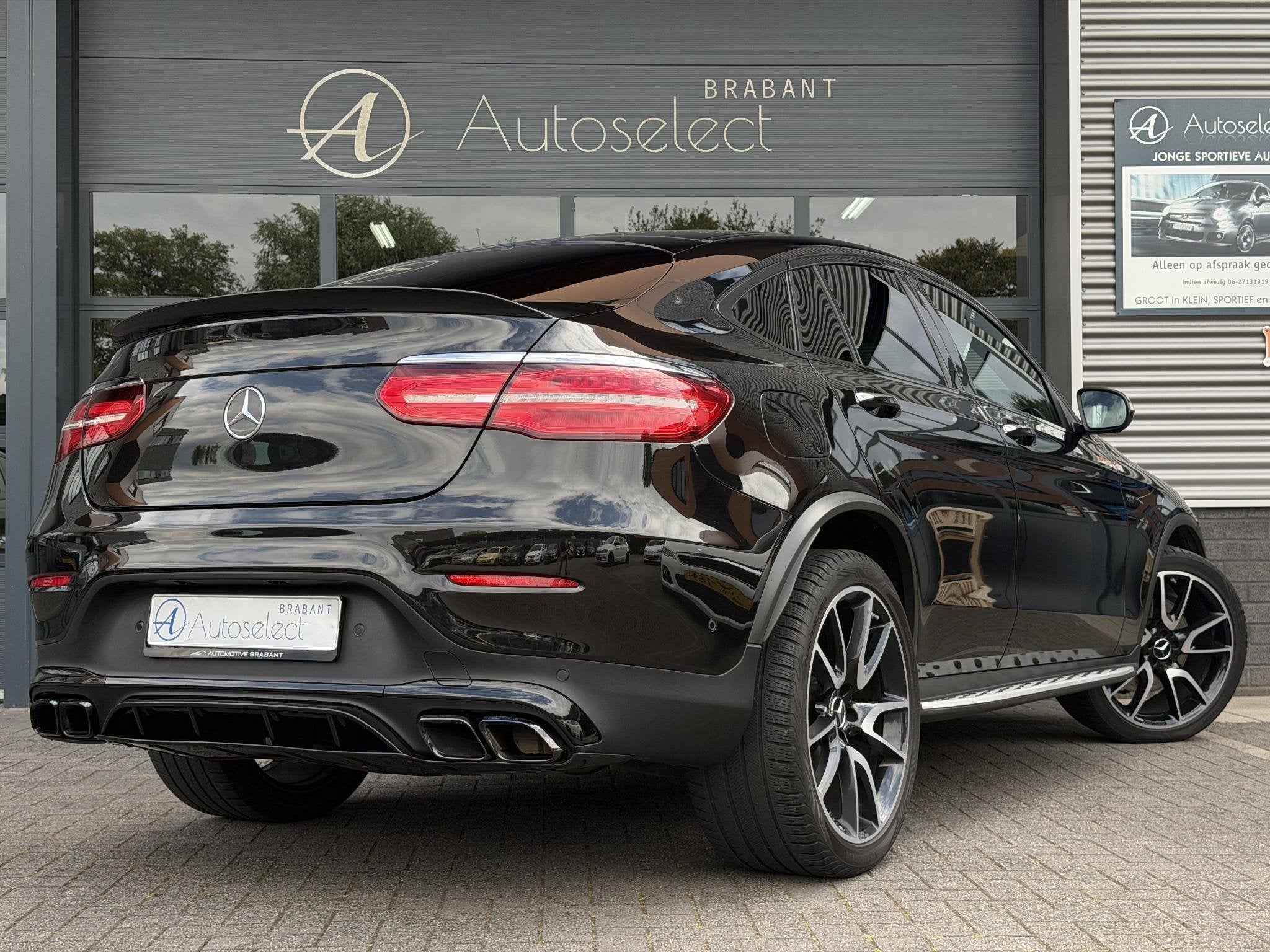 Mercedes-Benz GLC-klasse Coupé AMG 43 4MATIC Memory | 360 |, Auto's, Automaat, 367 pk, Leder, Bedrijf