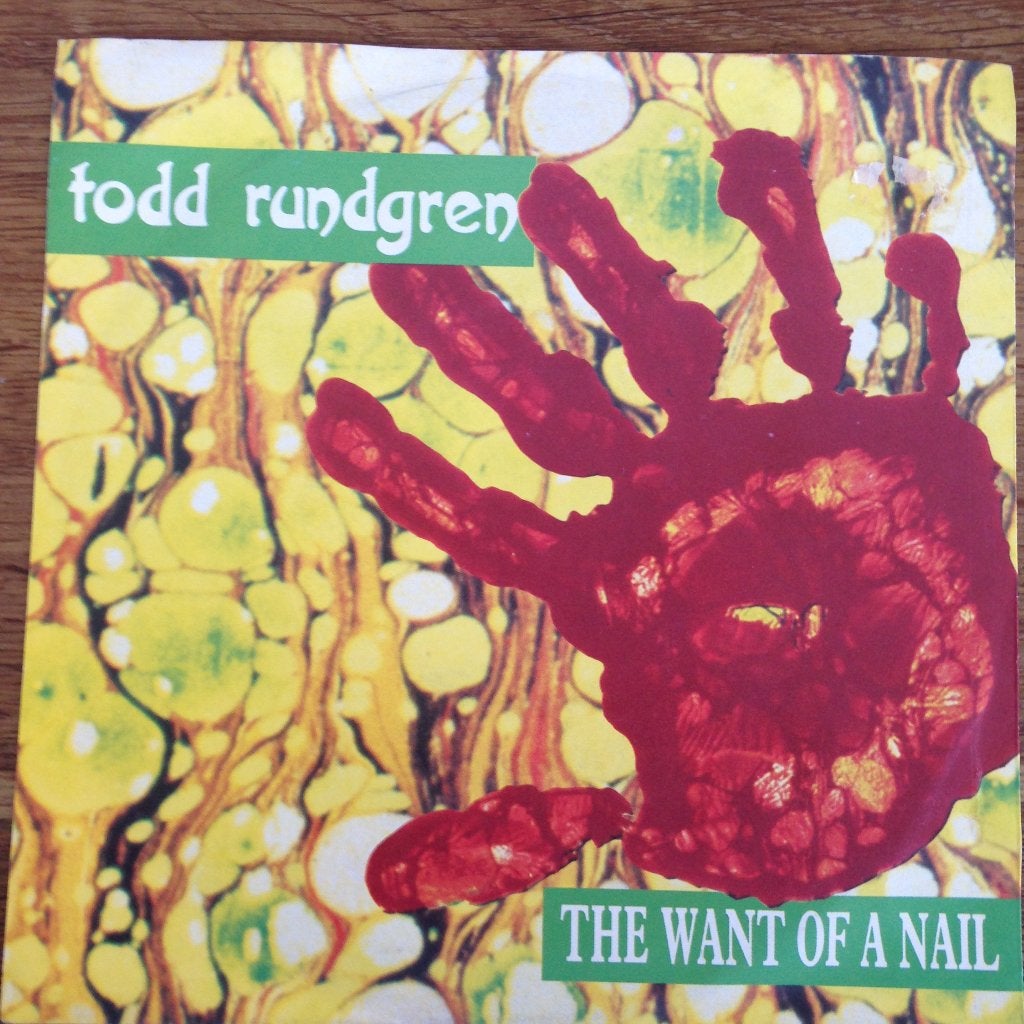 Todd Rundgren Want Of Nail 7" FH Fidelity 80s prog 1989, Gebruikt, 7 inch, Ophalen of Verzenden, Rock en Metal