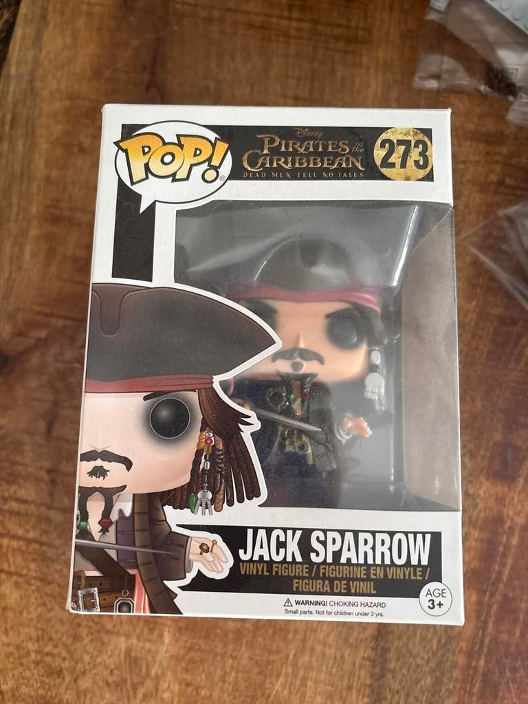 Funko Pop! Jack Sparrow #273 - Pirates of the Caribbean, Verzamelen, Poppetjes en Figuurtjes, Ophalen of Verzenden, Nieuw