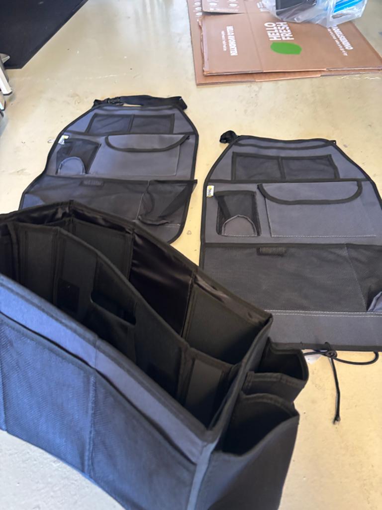 Auto organizer met bekerhouders (Hauck 3 delige set), Ophalen of Verzenden, Nieuw